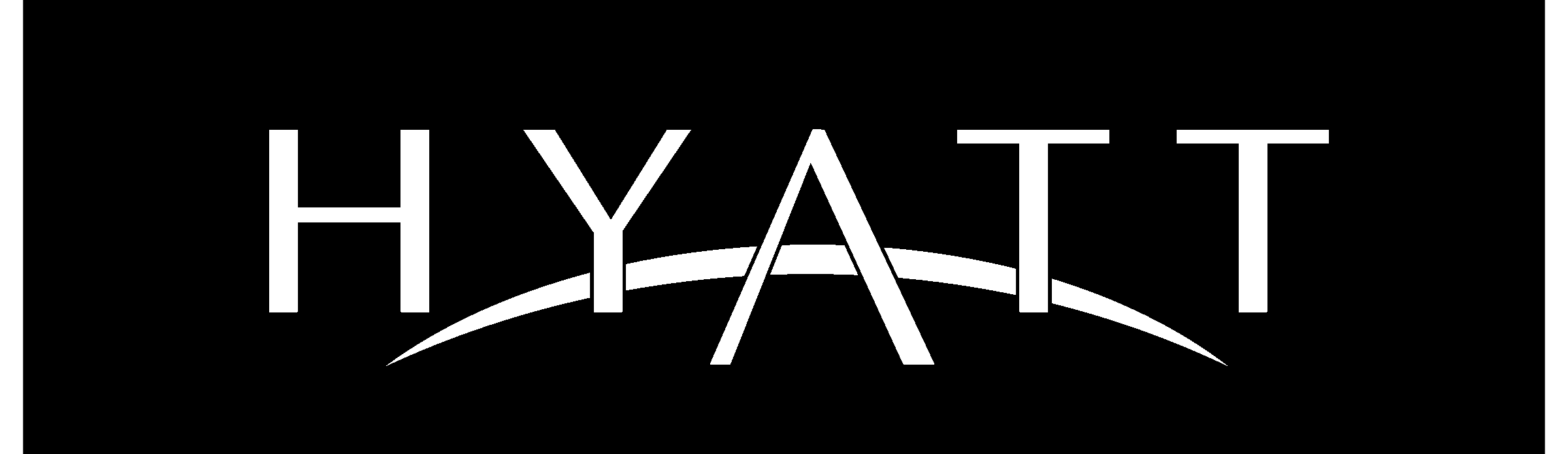 hyatt logo black and white